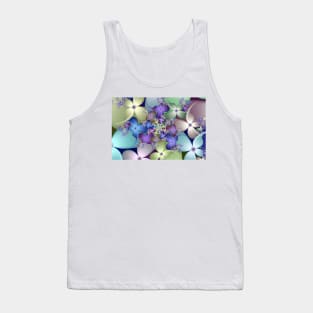 Spiral of Spring Flowers Tank Top